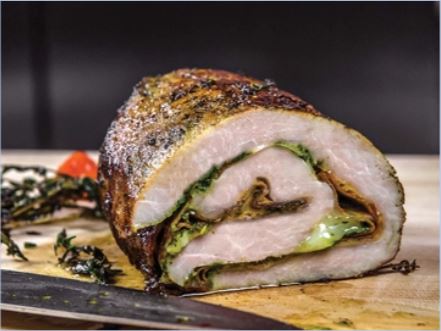 Tuscan Turkey Breast Roulade