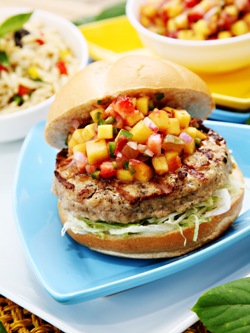 Caribbean Turkey Burger with Fruit Salsa small.jpg
