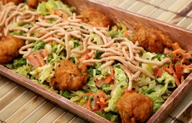 Oriental Crispy Chicken Salad
