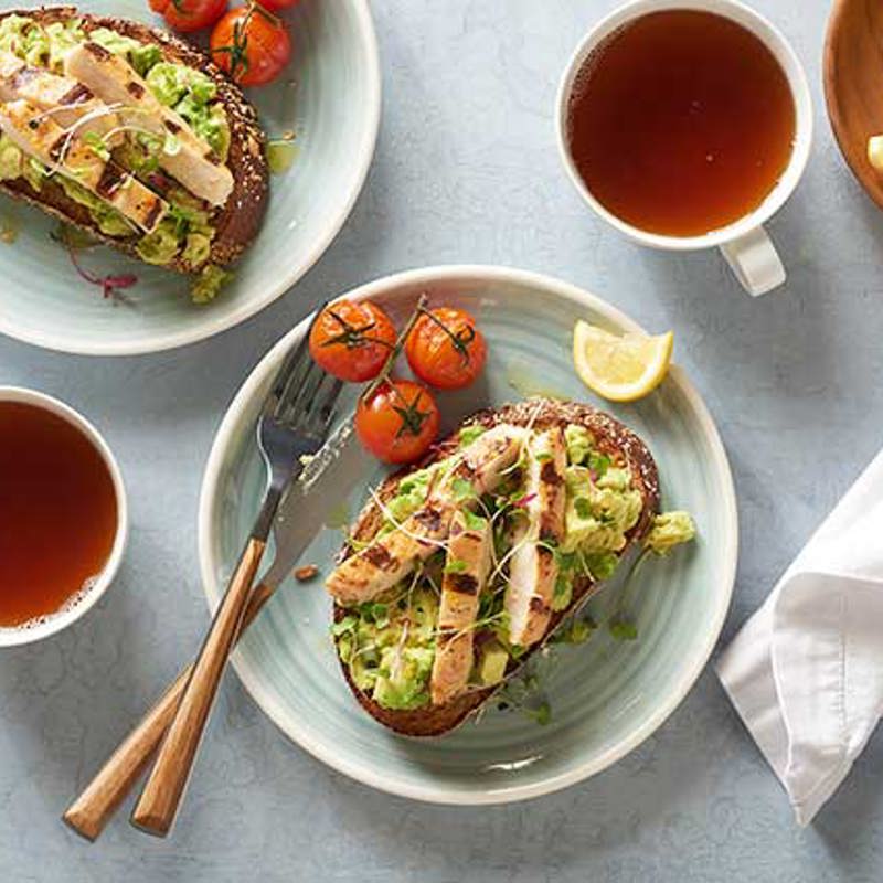 Avocado Toast with Chicken