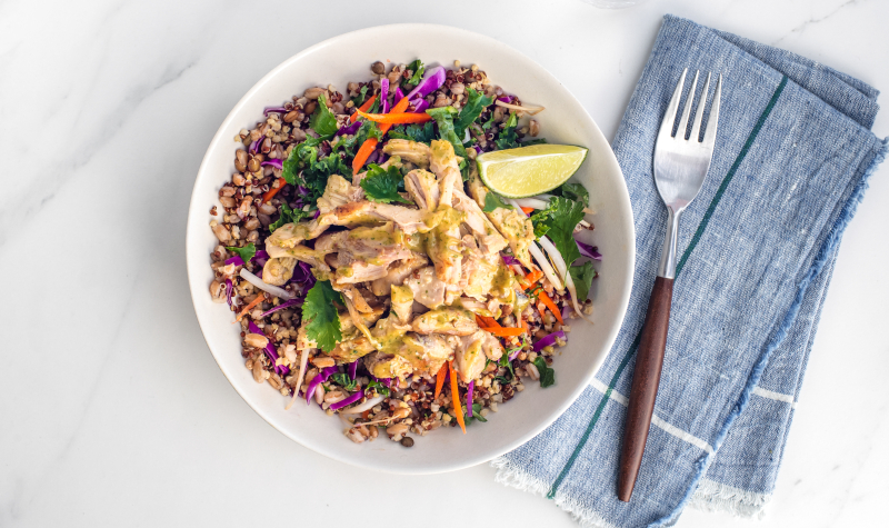 Thai Chicken Grain Bowl