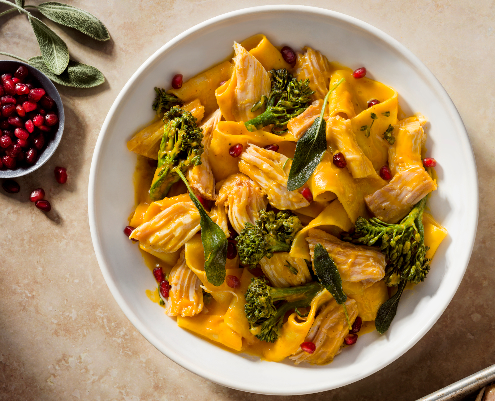 Autumn Turkey-Pumpkin Pappardelle