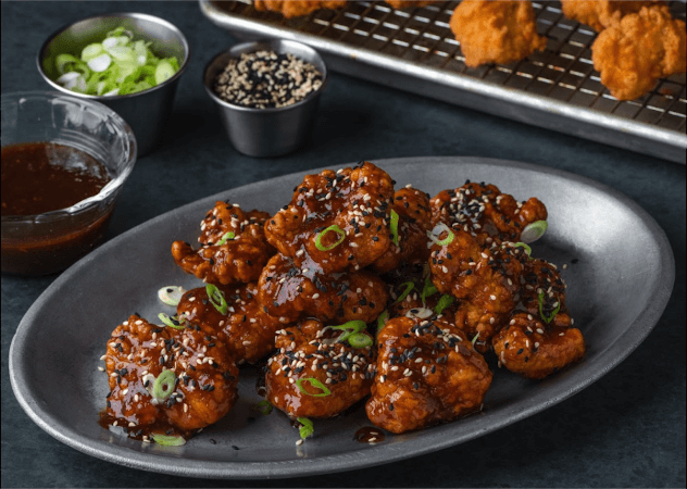 Crispy Korean BBQ Boneless Wings