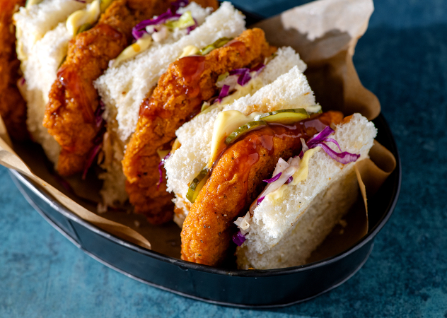 Spicy Chicken Katsu Sandwich