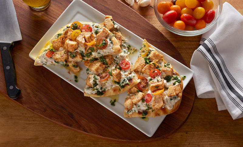 54250 Chicken Pita Flatbread