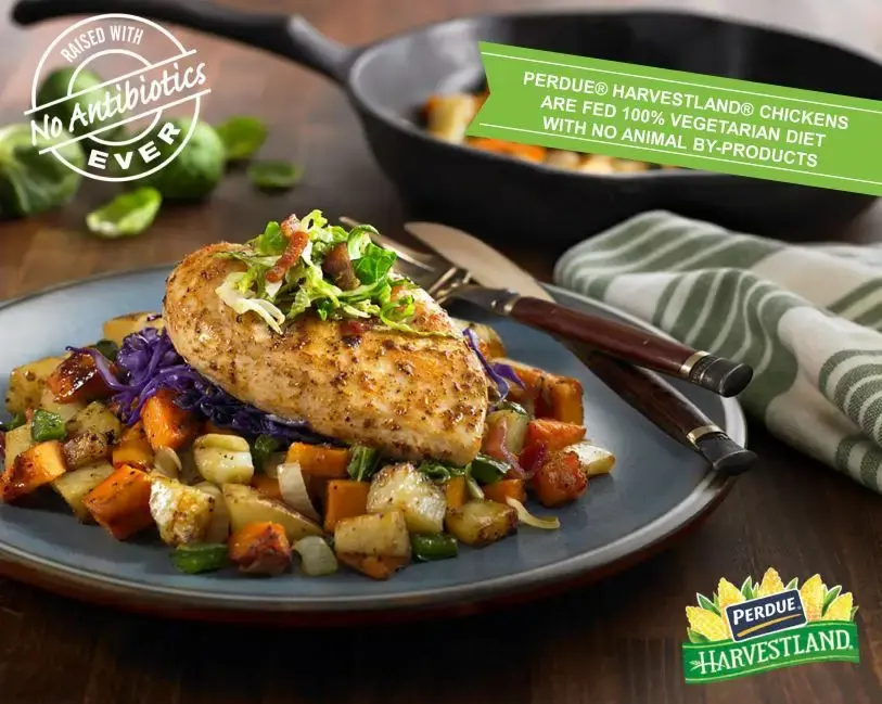 SAVE $5 PER CASE UP TO $500 ON PERDUE® HARVESTLAND® CHICKEN PRODUCTS