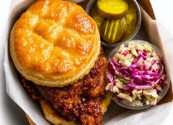 Nashville Hot Chicken Biscuit