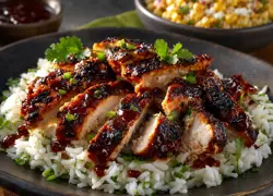 Piloncillo-Chipotle-Glazed Chicken