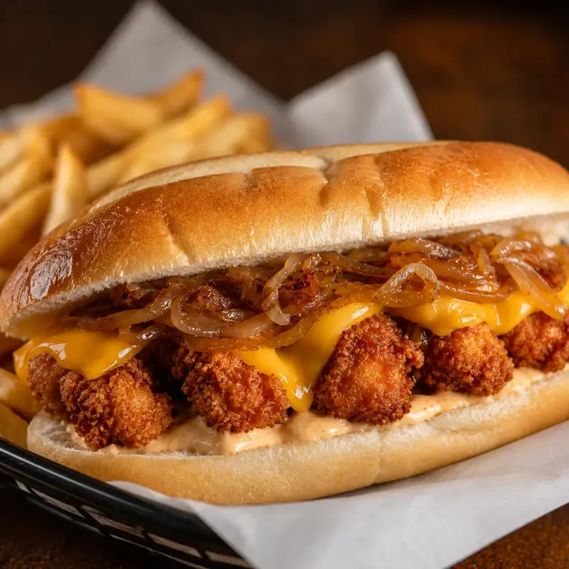 Crispy Chicken Po’boy