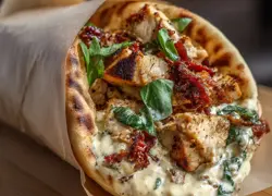 Mediterranean Chicken Pita