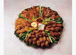 PERDUE® Fully Cooked, Homestyle Breaded, KICK 'N WINGS®, 1st and 2nd Sections, Jumbo, Frozen<br/>(82045)