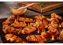 PERDUE® Original Rotisserie Flavored Chicken Wings, 1st and 2nd Sections, Jumbo, Fully Cooked, Frozen<br/>(07001)